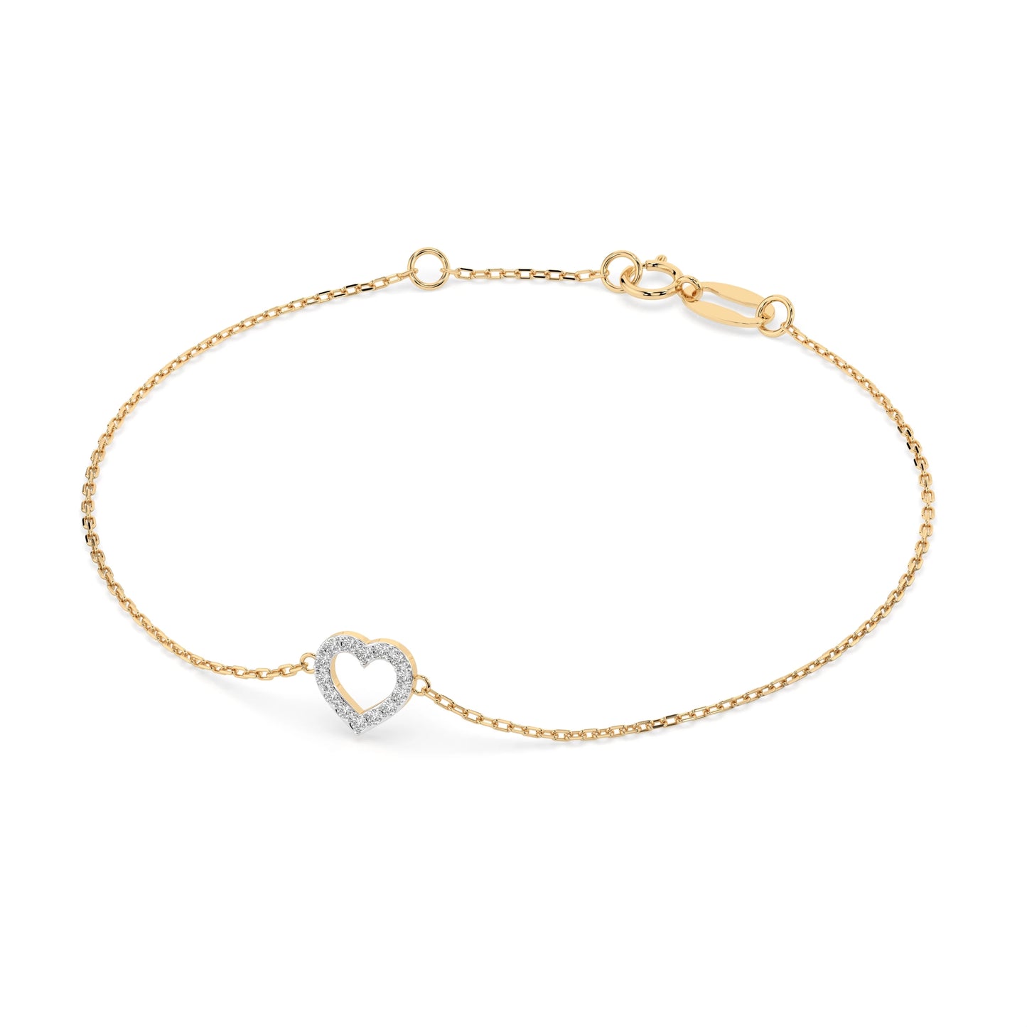 Minimalismus-Armband (Rund), 0.07 ct — 105-10005