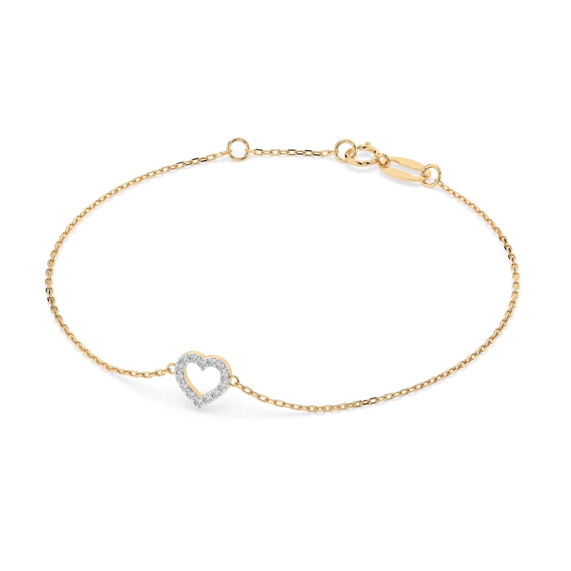 Minimalismus-Armband (Rund), 0.07 ct — 105-10005