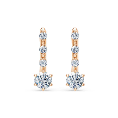 Solitär-Eternity-Ohrringe, 0.6 ct — 102-10144(4.2)