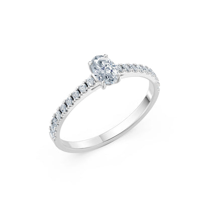Solitär-Eternity-Ring, 0.3 ct — 101-10191(0.30)OV