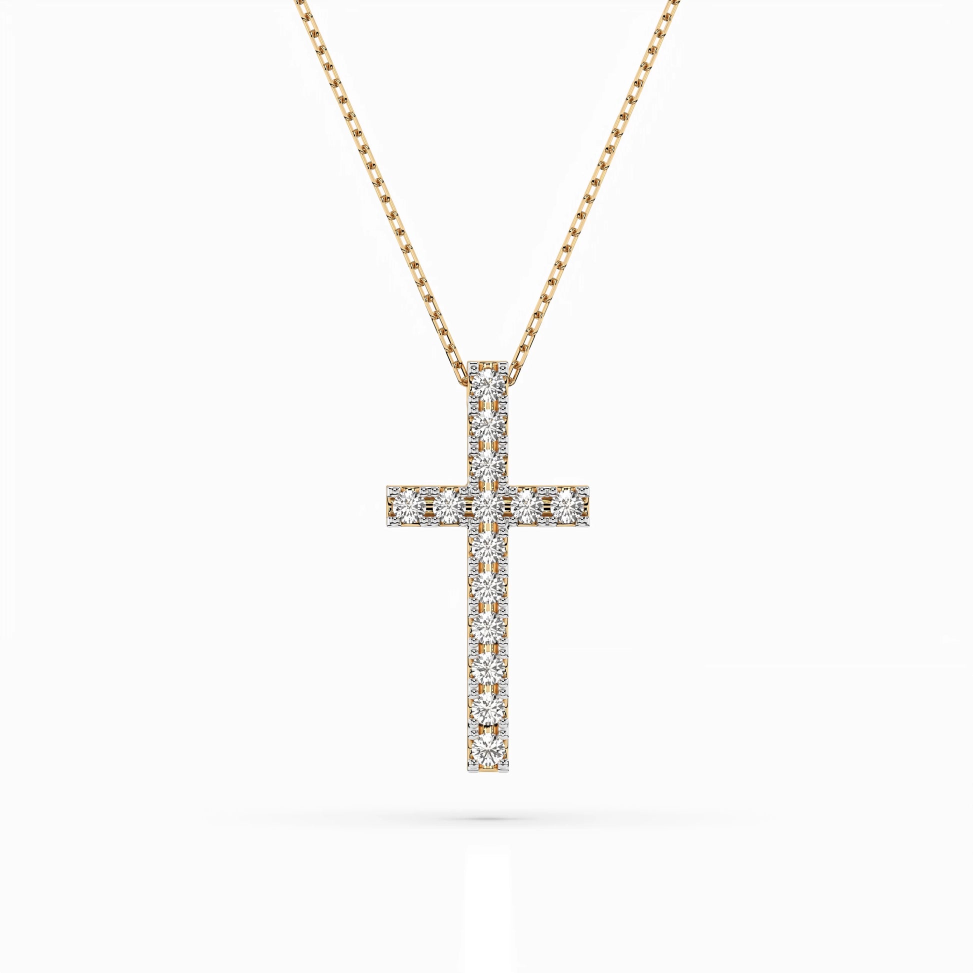 Minimalismus-Halskette (Rund), 0.2 ct — 104-10025