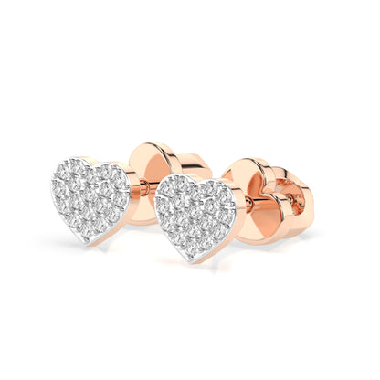 Illusion-Ohrringe (Rund), 0.18 ct — 102-10097