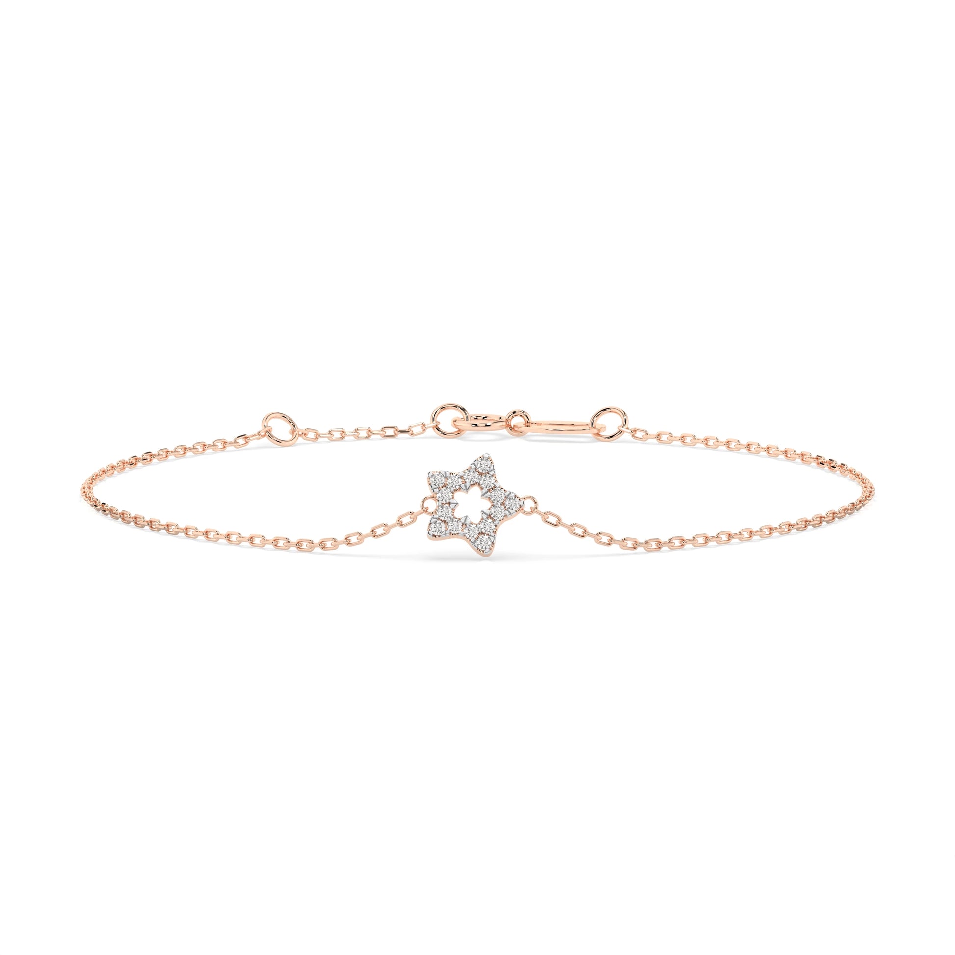 Minimalismus-Armband (Rund), 0.08 ct — 105-10014