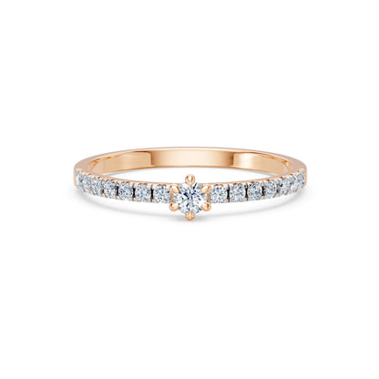 Solitär-Eternity-Ring, 0.09 ct — 101-10126/3(2.8)