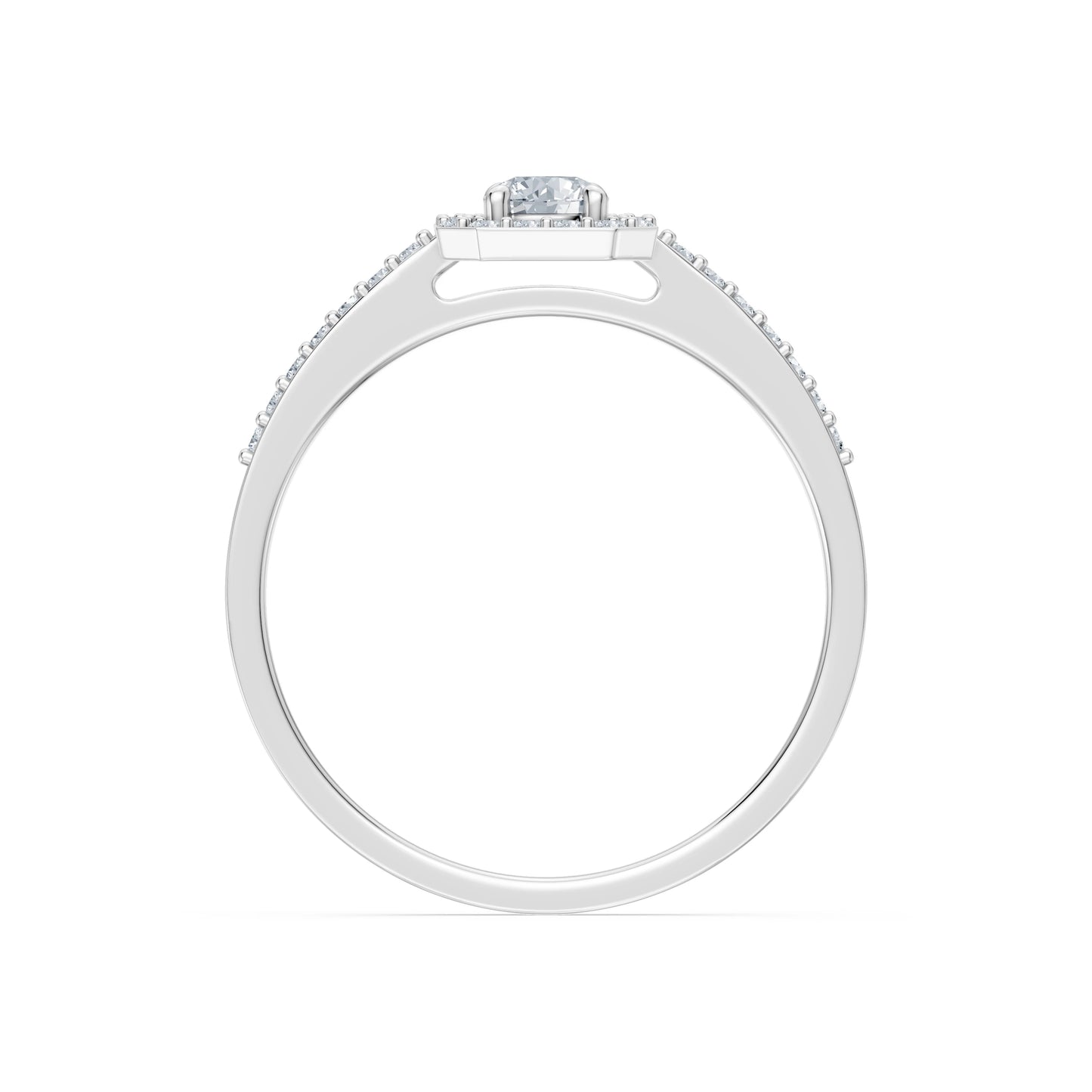 Solitär-Eternity-Ring, 0.2 ct — 101-10118/2(3.7)