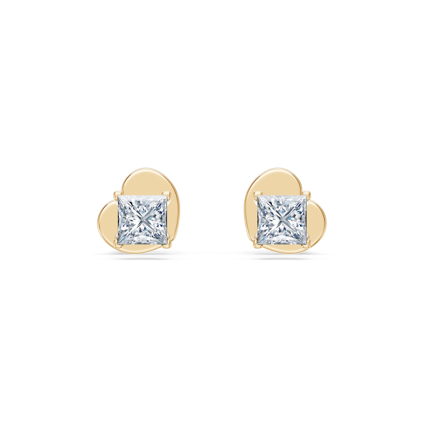 Solitär-Schmetterling-Ohrringe, 0.34 ct — 102-10117(3.0)PR