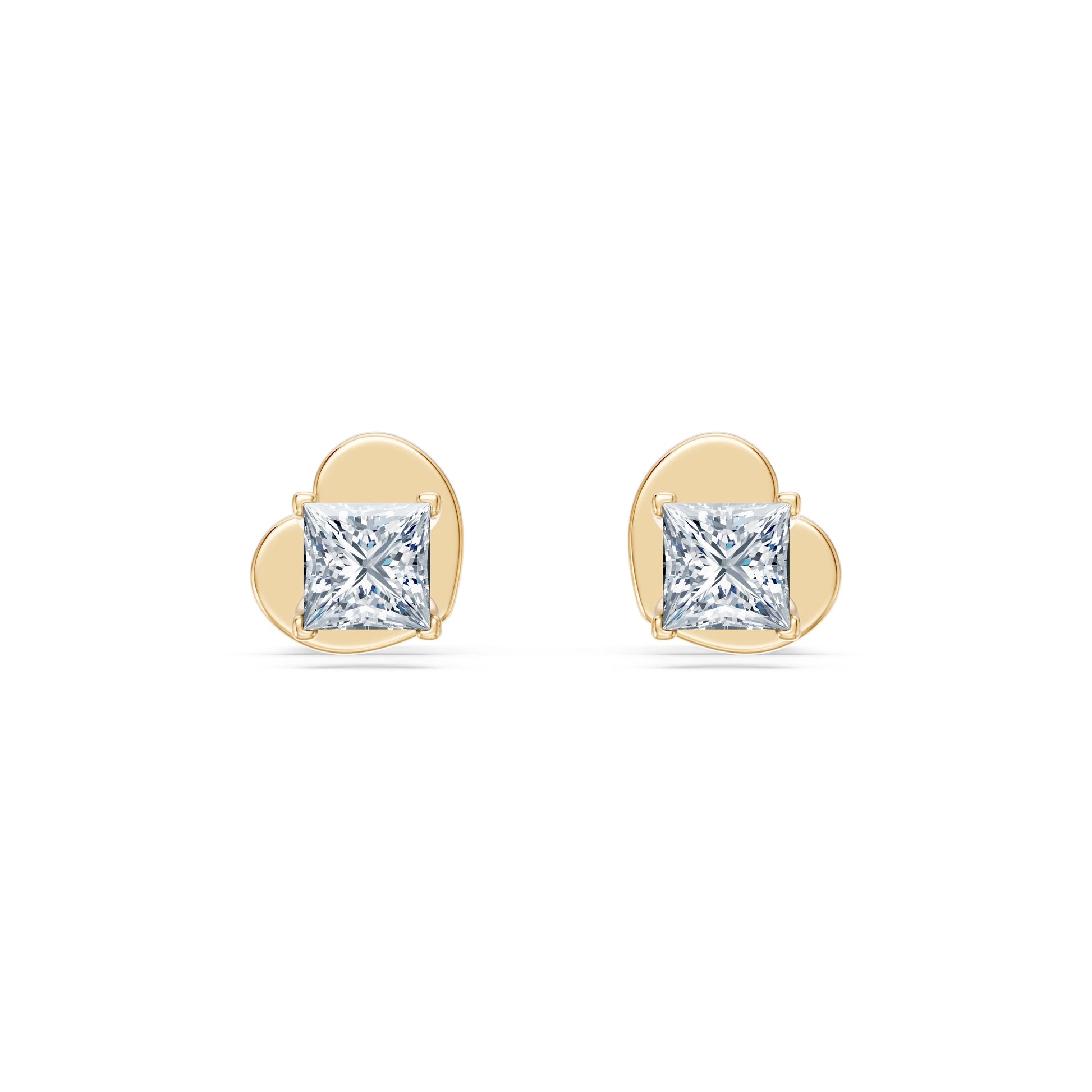Solitär-Schmetterling-Ohrringe, 0.34 ct — 102-10117(3.0)PR