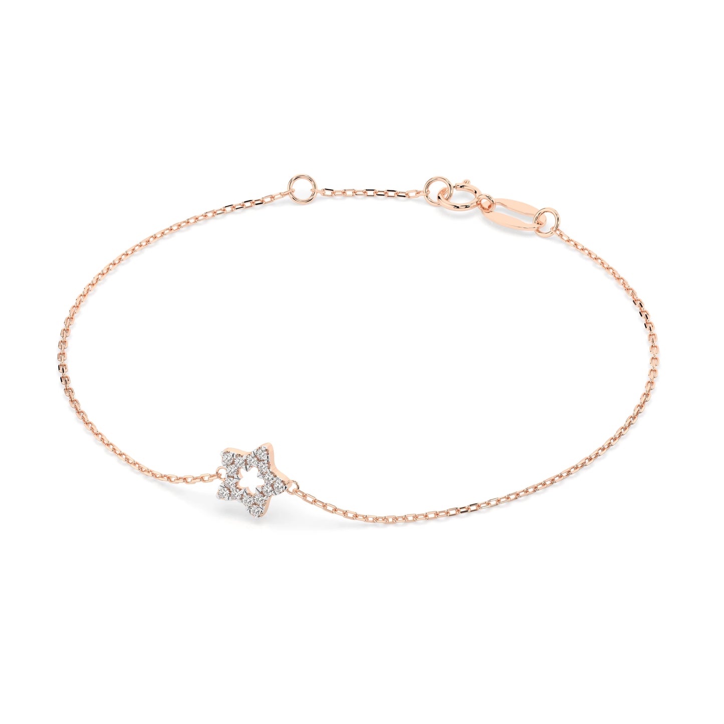 Minimalismus-Armband (Rund), 0.08 ct — 105-10014