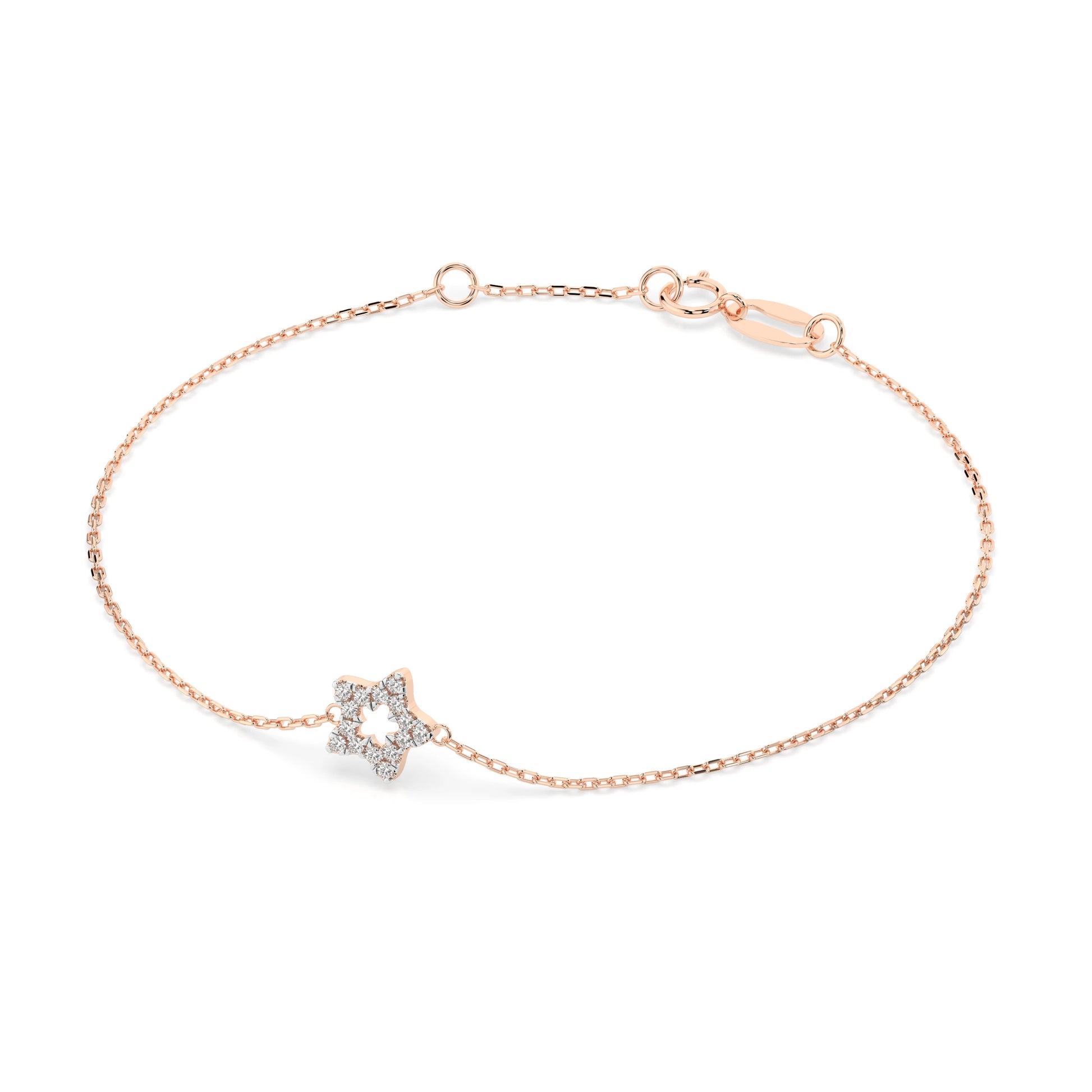 Minimalismus-Armband (Rund), 0.08 ct — 105-10014