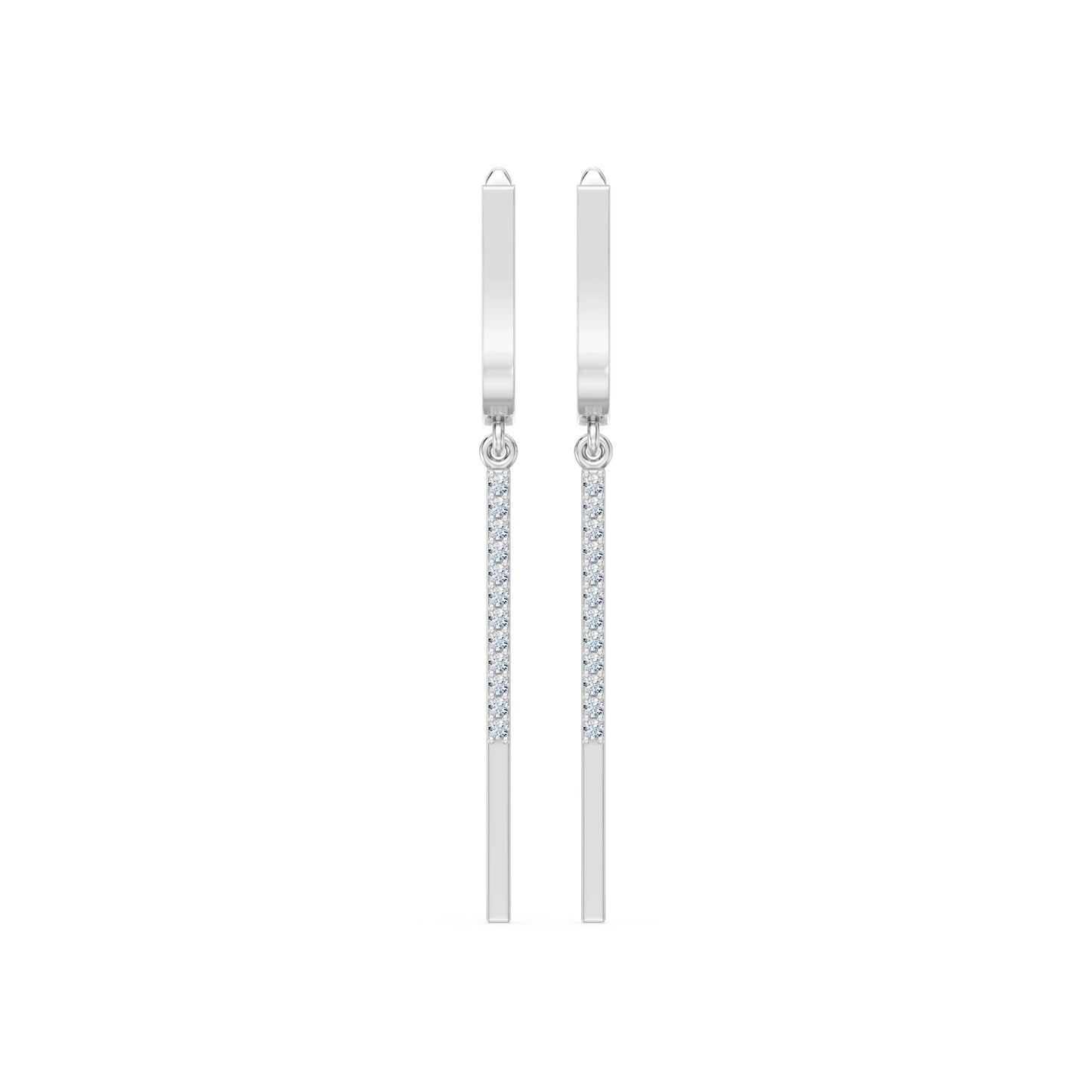 Minimalismus-Ohrringe, 0.14 ct — 102-10129/6