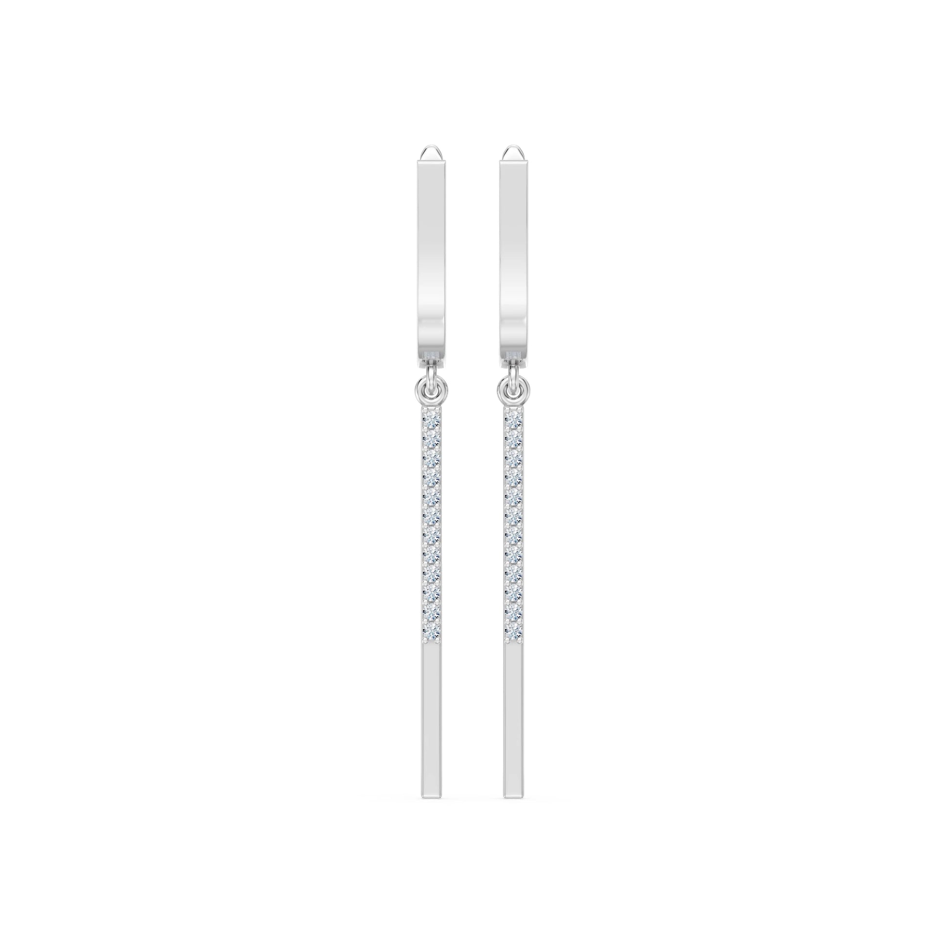 Minimalismus-Ohrringe, 0.14 ct — 102-10129/6