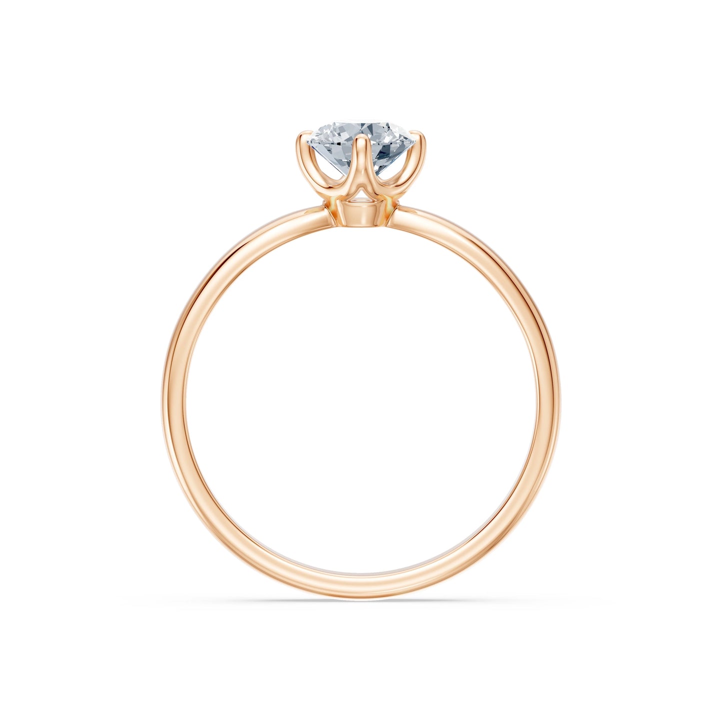 Solitär-Ring, 0.45 ct — 101-10041(4.8)