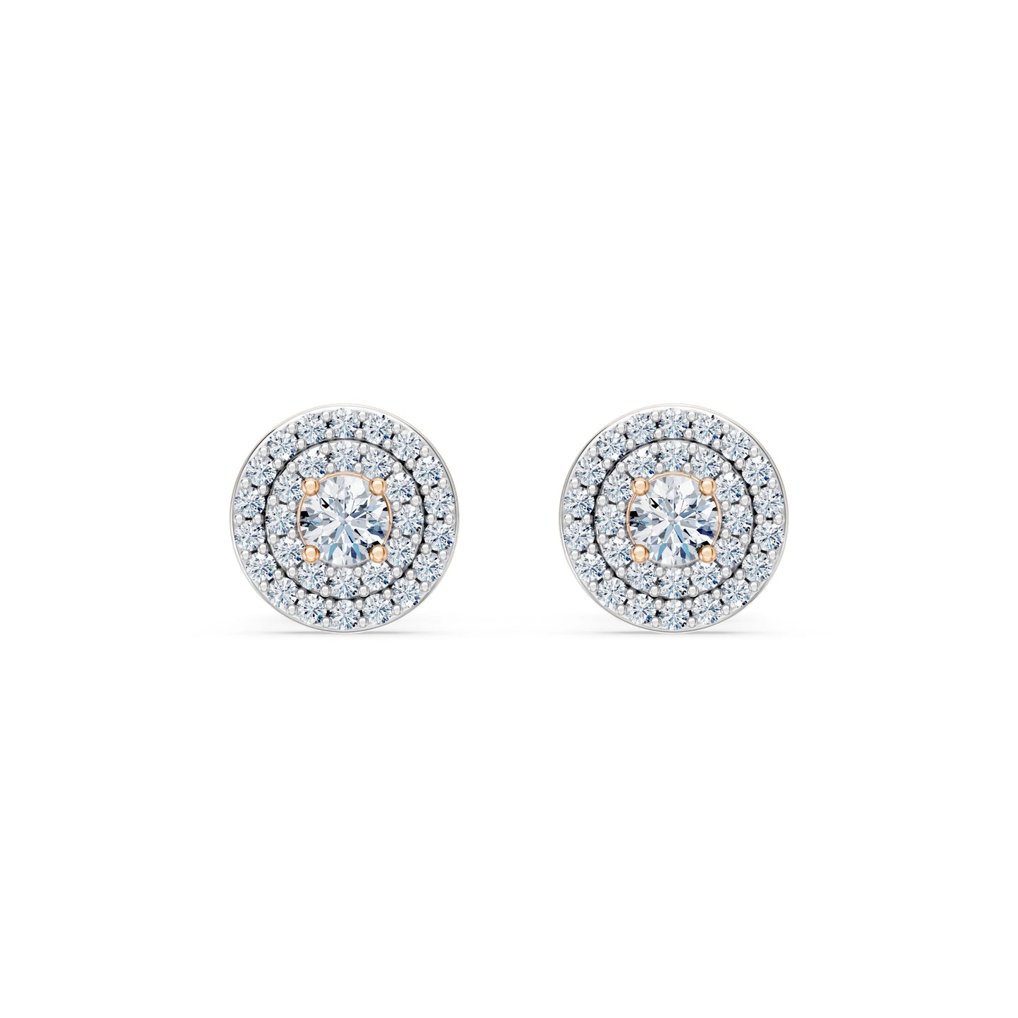 Illusion-Ohrringe, 0.17 ct — 102-10133