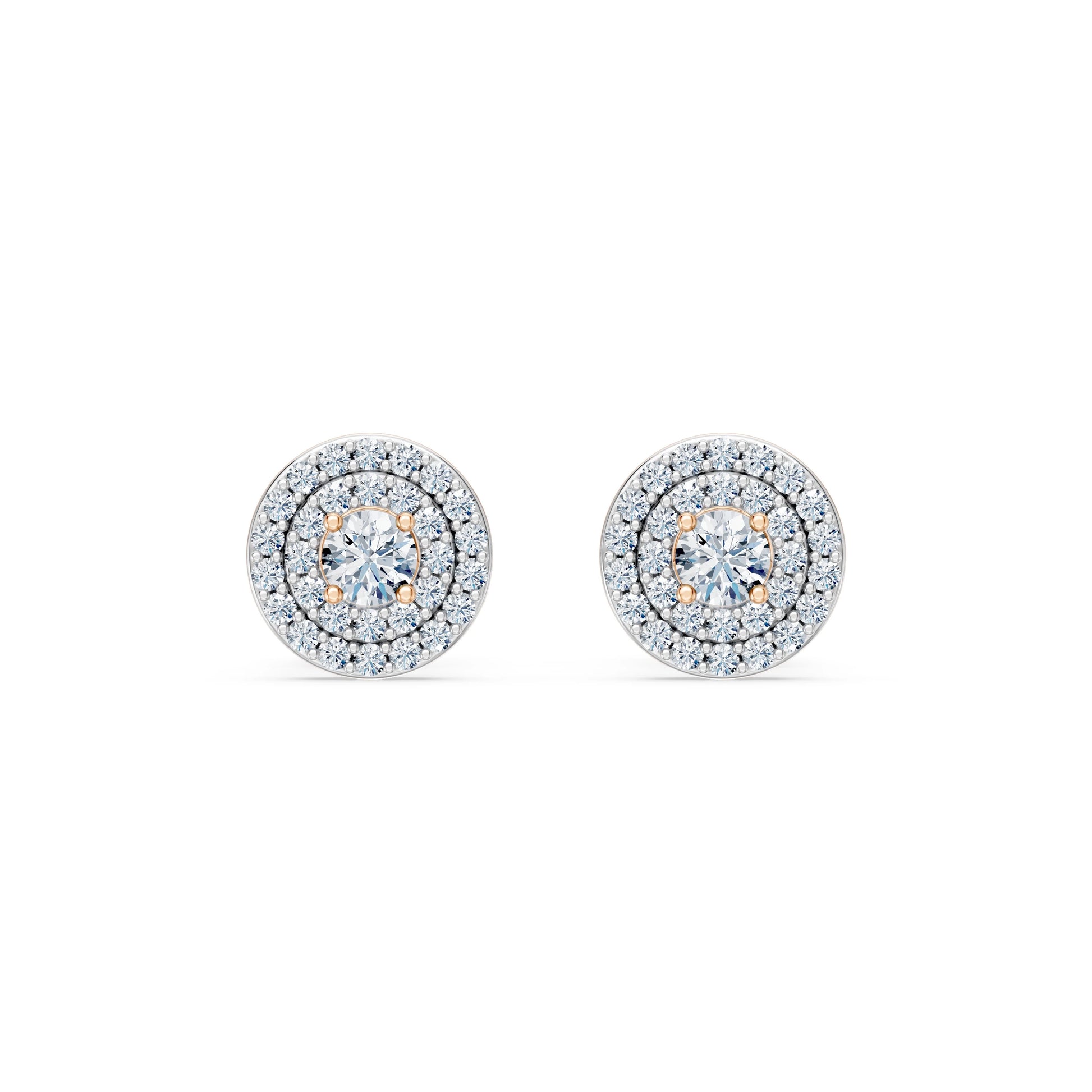 Illusion-Ohrringe, 0.17 ct — 102-10133