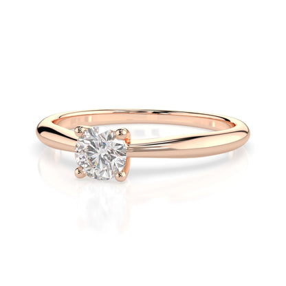 Solitär-Ring (Rund), 0.3 ct — 101-10021(4.2)