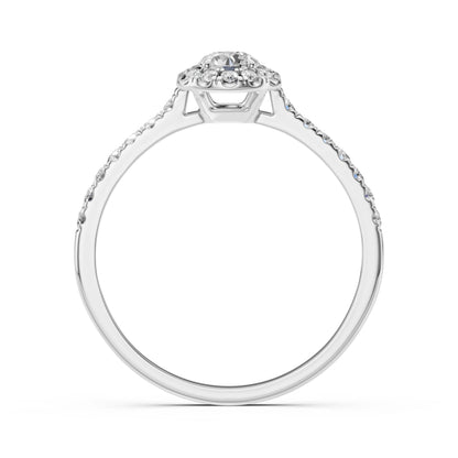 Solitär-Eternity-Ring (Rund), 0.25 ct — 101-10095(4.0)