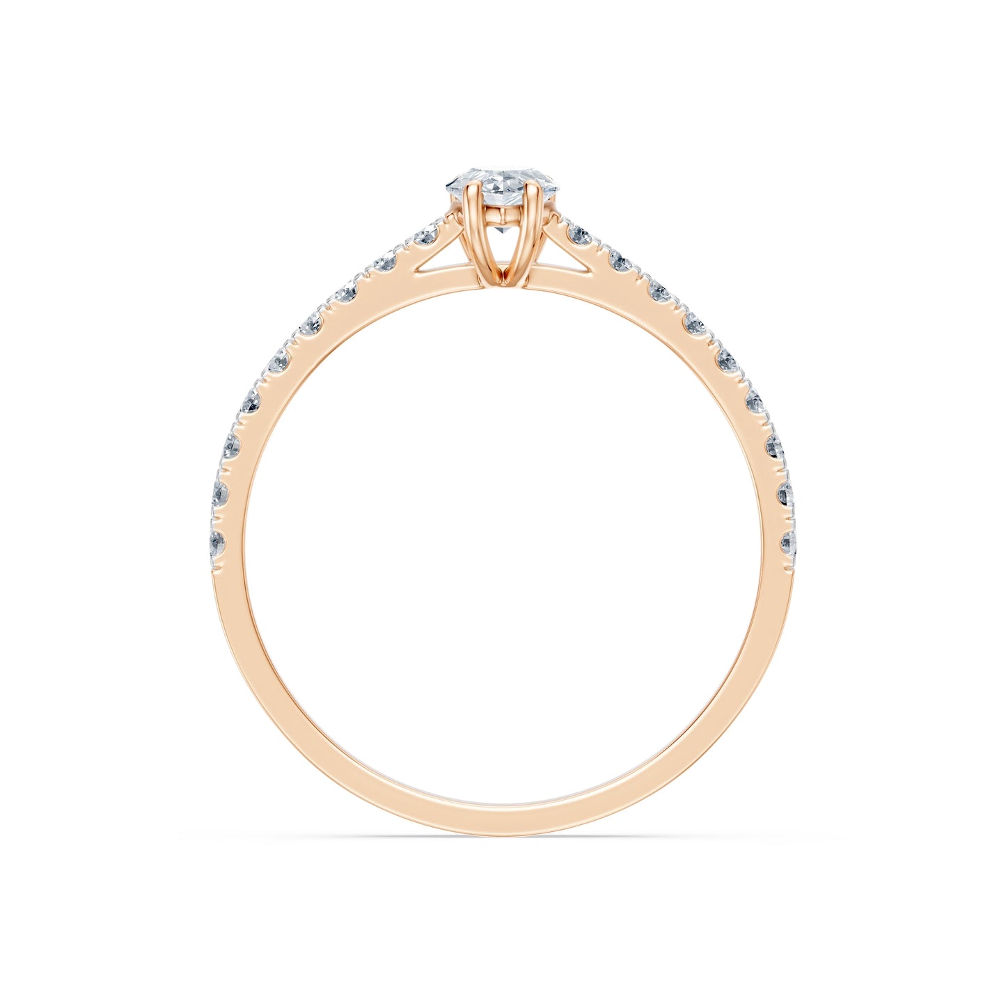 Solitär-Eternity-Ring, 0.3 ct — 101-10191(0.30)PAR
