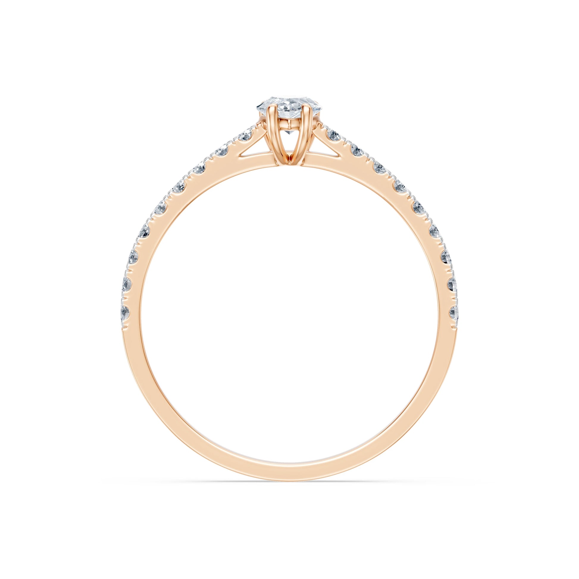 Solitär-Eternity-Ring, 0.3 ct — 101-10191(0.30)PAR