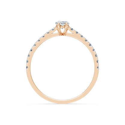Solitär-Eternity-Ring, 0.3 ct — 101-10191(0.30)PAR