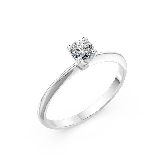 Solitär-Ring, 0.3 ct — 101-10104(4.2)