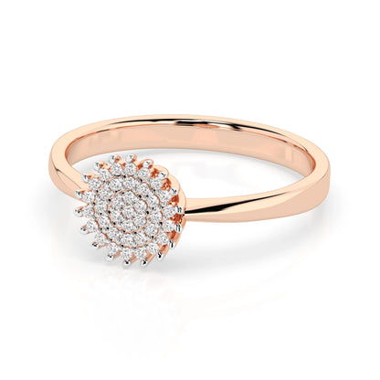 Illusion-Ring (Rund), 0.15 ct — 101-10171