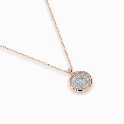 Illusion-Halskette (Rund), 0.12 ct — 104-10022