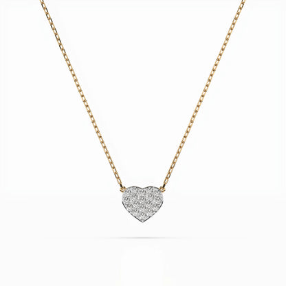 Illusion-Halskette (Rund), 0.09 ct — 104-10059