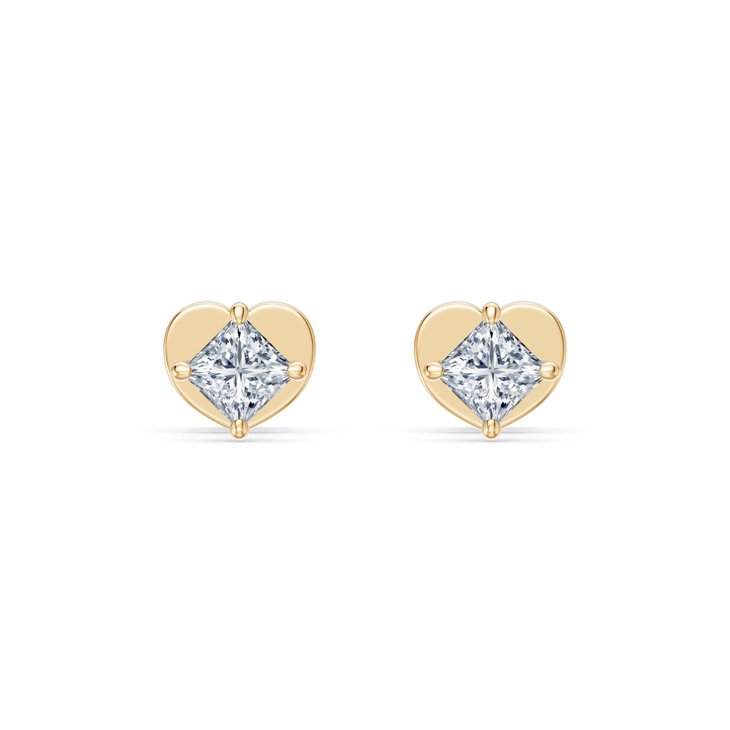 Solitär-Schmetterling-Ohrringe, 0.34 ct — 102-10116(3.0)PR