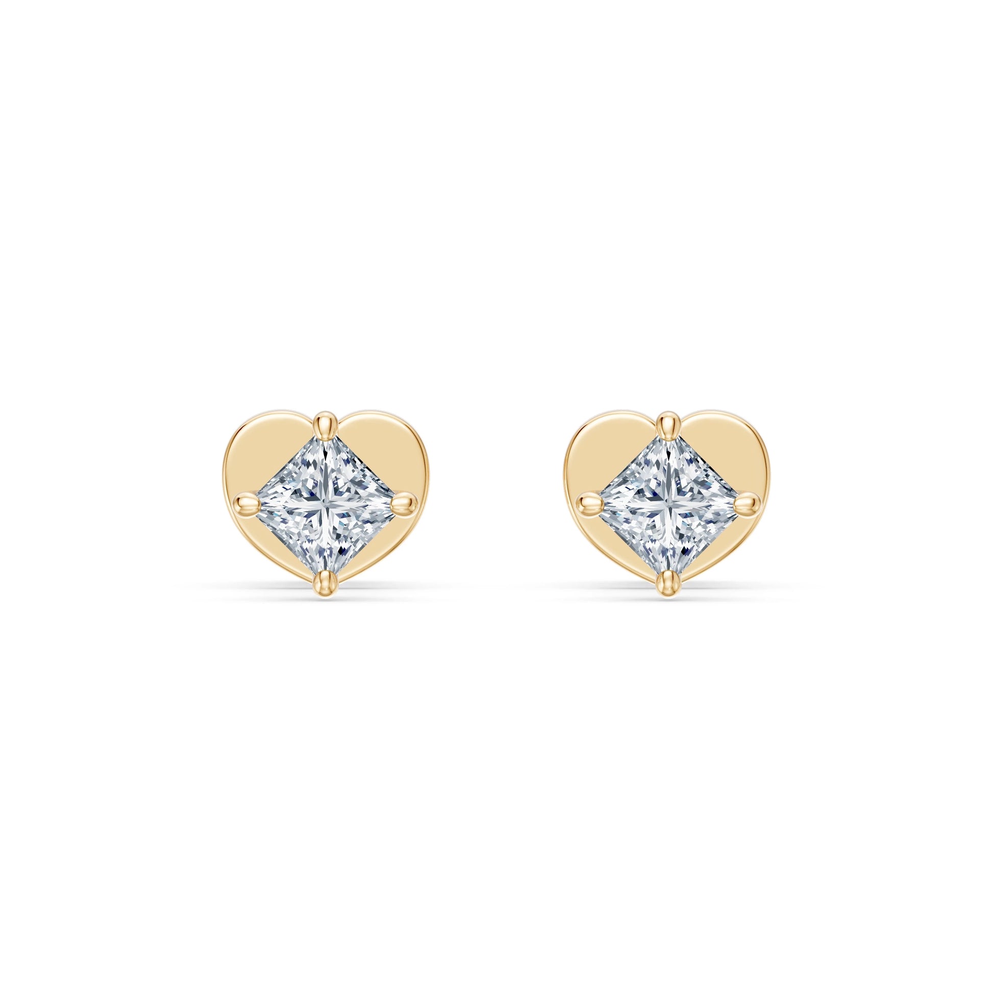 Solitär-Schmetterling-Ohrringe, 0.34 ct — 102-10116(3.0)PR