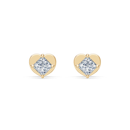 Solitär-Schmetterling-Ohrringe, 0.34 ct — 102-10116(3.0)PR