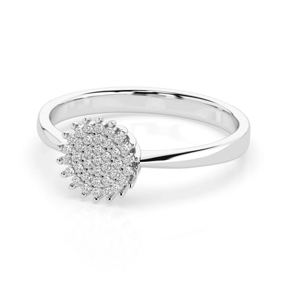 Illusion-Ring (Rund), 0.15 ct — 101-10171