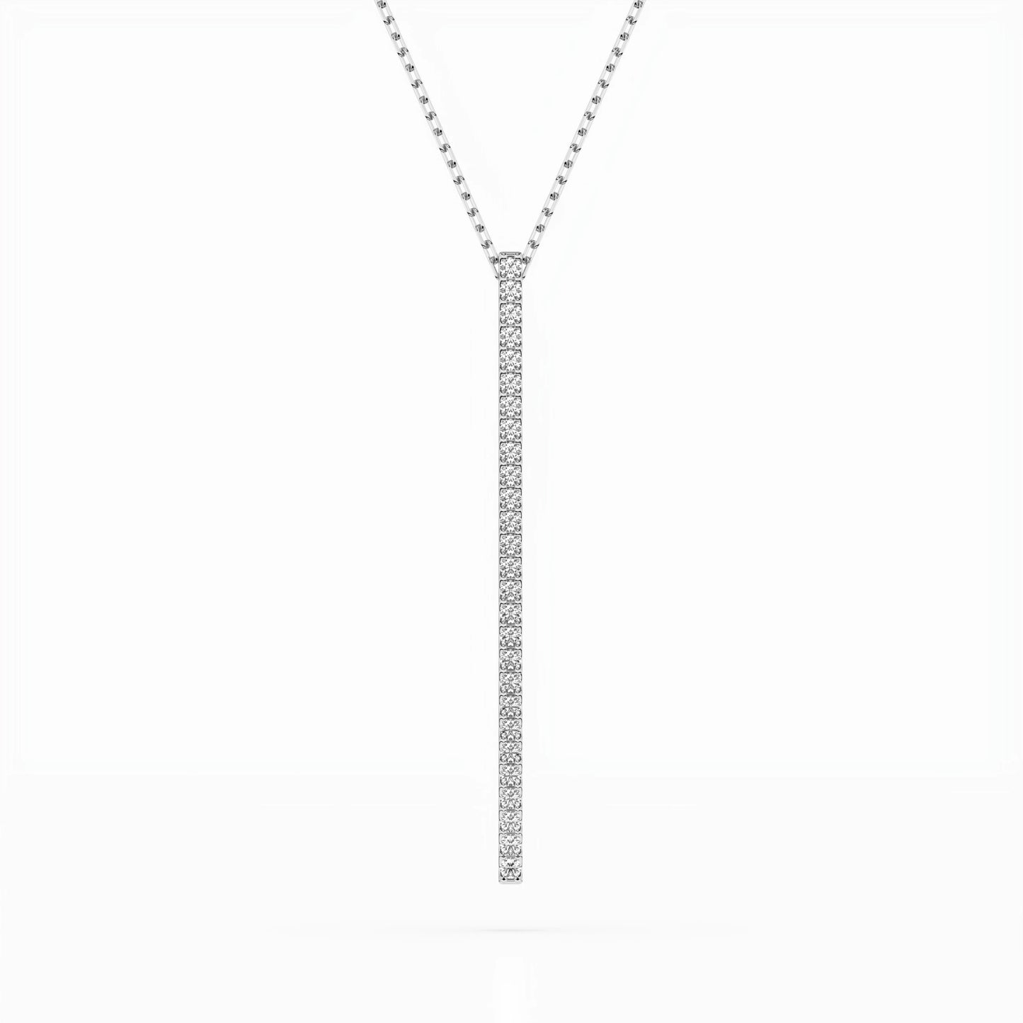 Minimalismus-Halskette (Rund), 0.14 ct — 104-10050