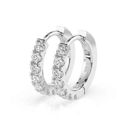 Eternity-Ohrringe (Rund), 0.42 ct — 102-10109(2.0)