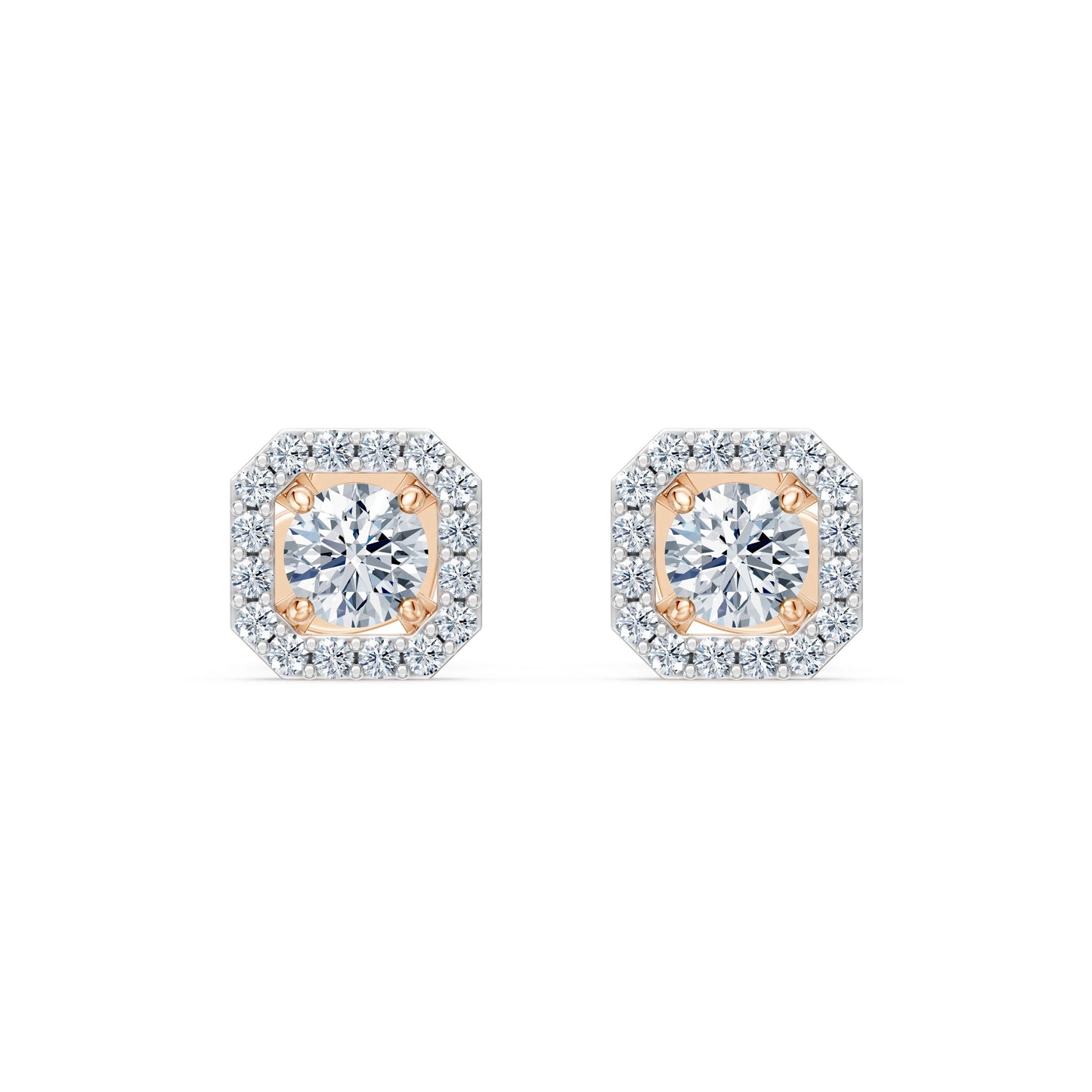 Solitär-Eternity-Ohrringe, 0.4 ct — 102-10118/2(3.7)
