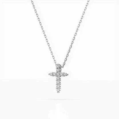 Minimalismus-Halskette (Rund), 0.07 ct — 104-10020