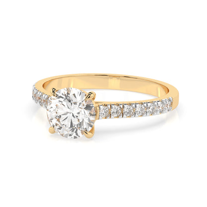 Solitär-Eternity-Ring (Rund), 0.7 ct — 101-10094(5.7)