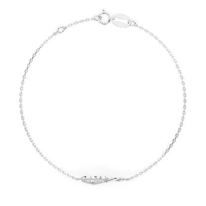 Minimalismus-Armband (Rund), 0.11 ct — 105-10011