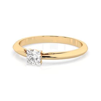 Solitär-Ring (Rund), 0.3 ct — 101-10190(0.30)RN