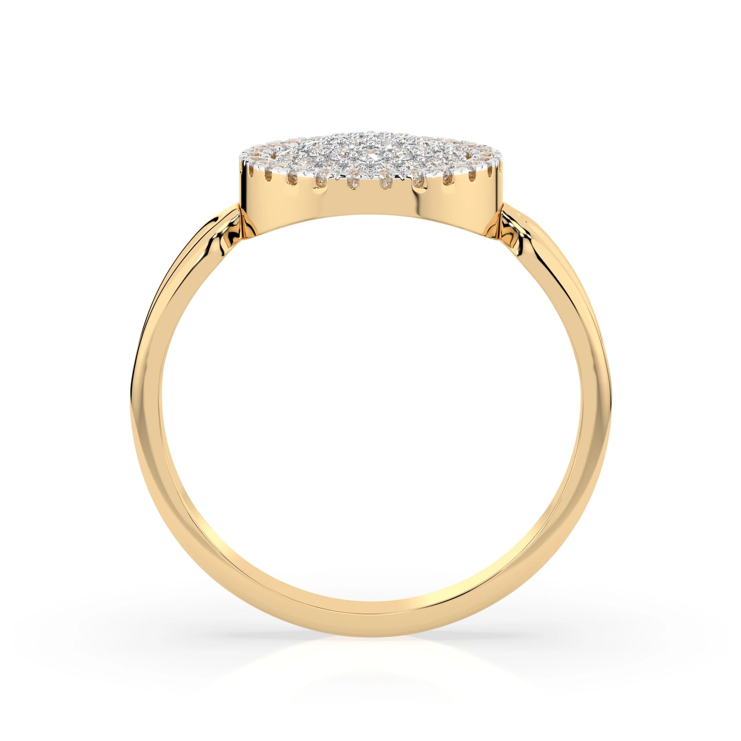 Illusion-Ring (Rund), 0.15 ct — 101-10073