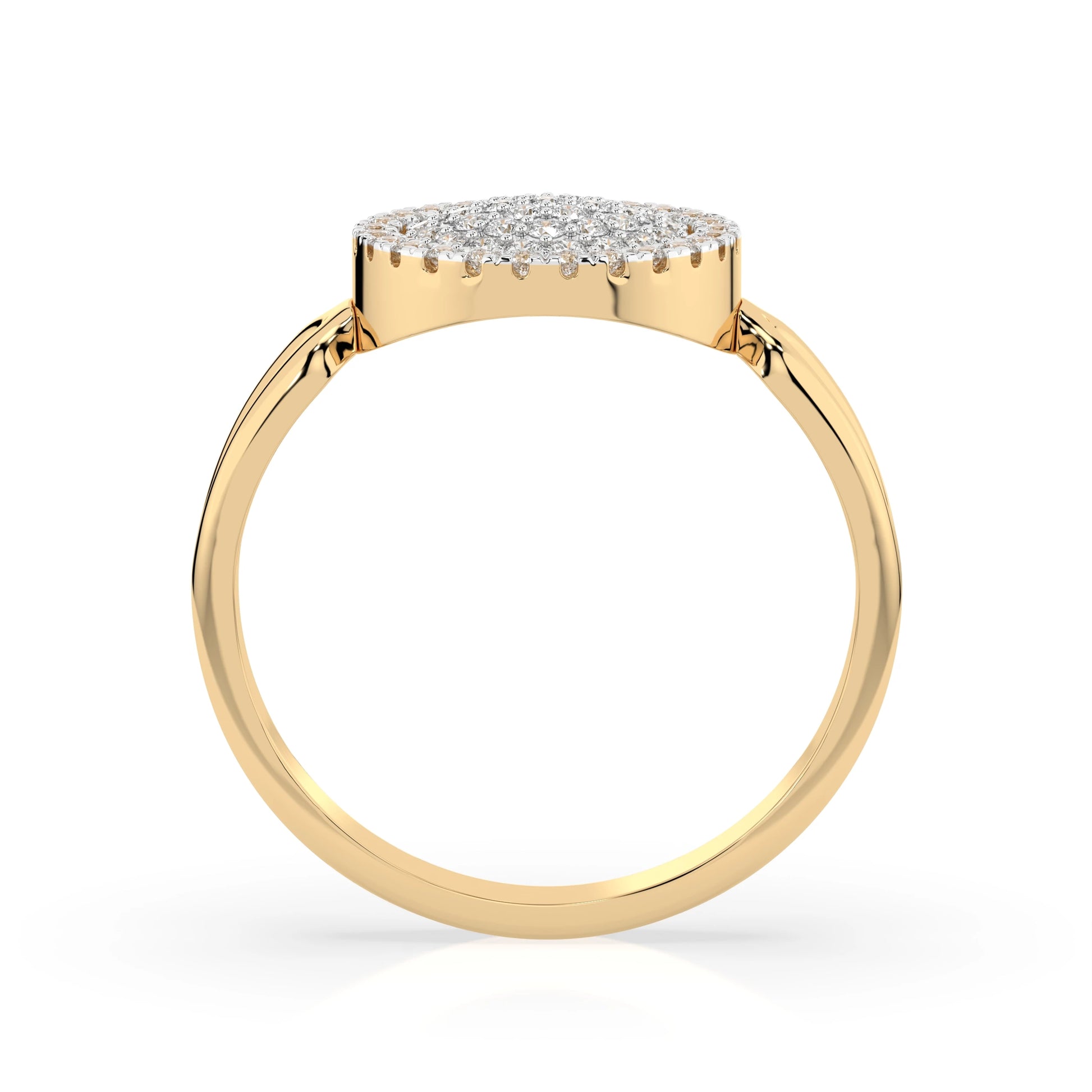 Illusion-Ring (Rund), 0.15 ct — 101-10073