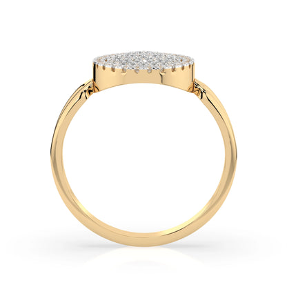 Illusion-Ring (Rund), 0.15 ct — 101-10073