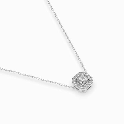 Solitär-Eternity-Halskette (Prinzess), 0.17 ct — 104-10045(3.0)PR