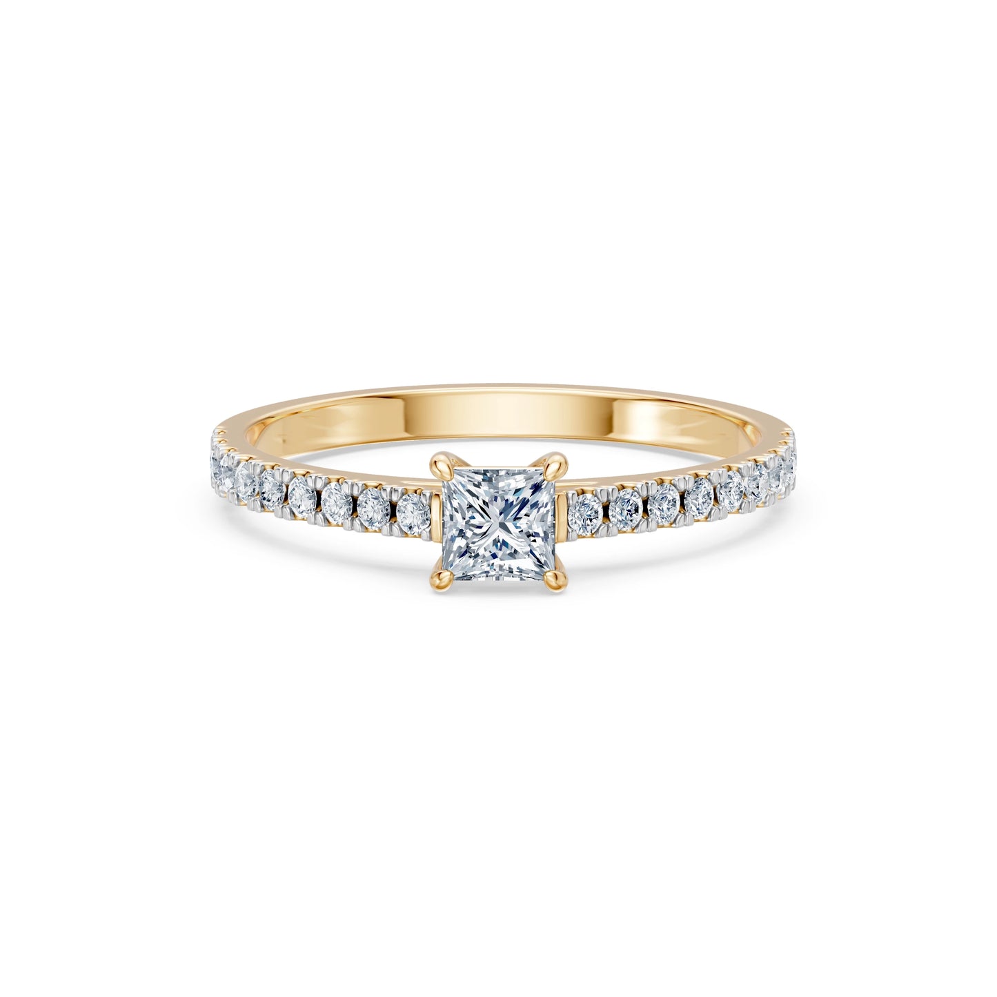 Solitär-Eternity-Ring, 0.3 ct — 101-10191(0.30)PR