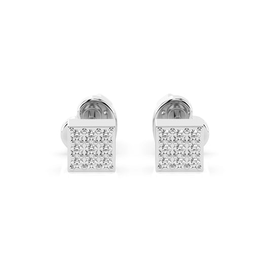 Illusion-Ohrringe (Rund), 0.11 ct — 102-10063