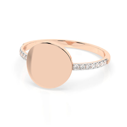 Minimalismus-Ring (Rund), 0.14 ct — 101-10067