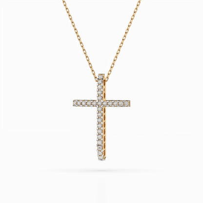 Minimalismus-Halskette (Rund), 0.14 ct — 104-10026