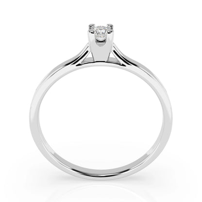 Solitär-Ring (Rund), 0.06 ct — 101-10034(2.5)