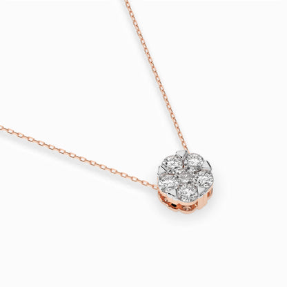 Illusion-Halskette (Rund), 0.15 ct — 104-10033(3.4)