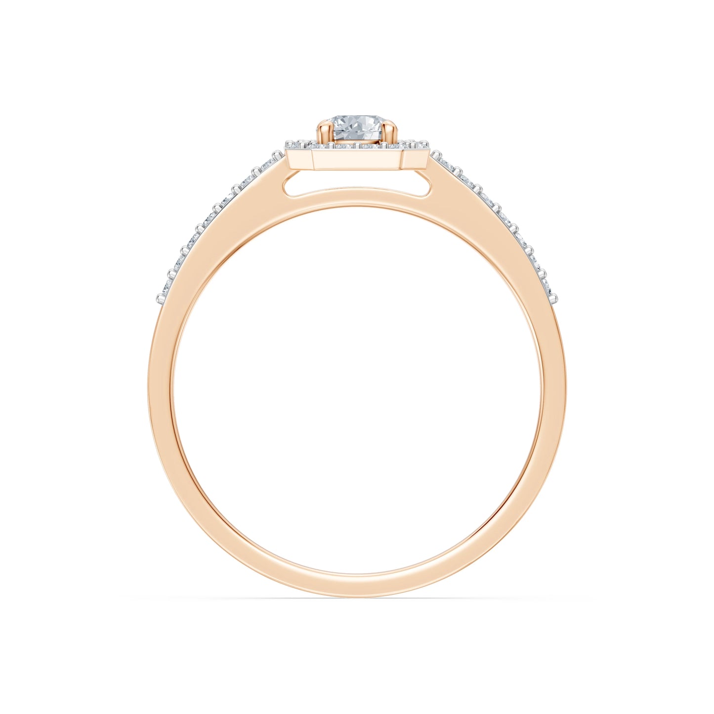 Solitär-Eternity-Ring, 0.2 ct — 101-10118/2(3.7)