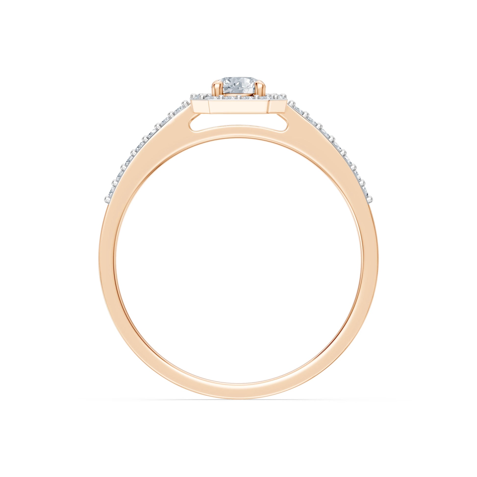 Solitär-Eternity-Ring, 0.2 ct — 101-10118/2(3.7)